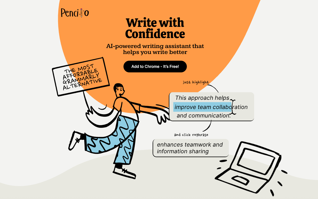 Pencilo - AI-Powered Writing Assistant